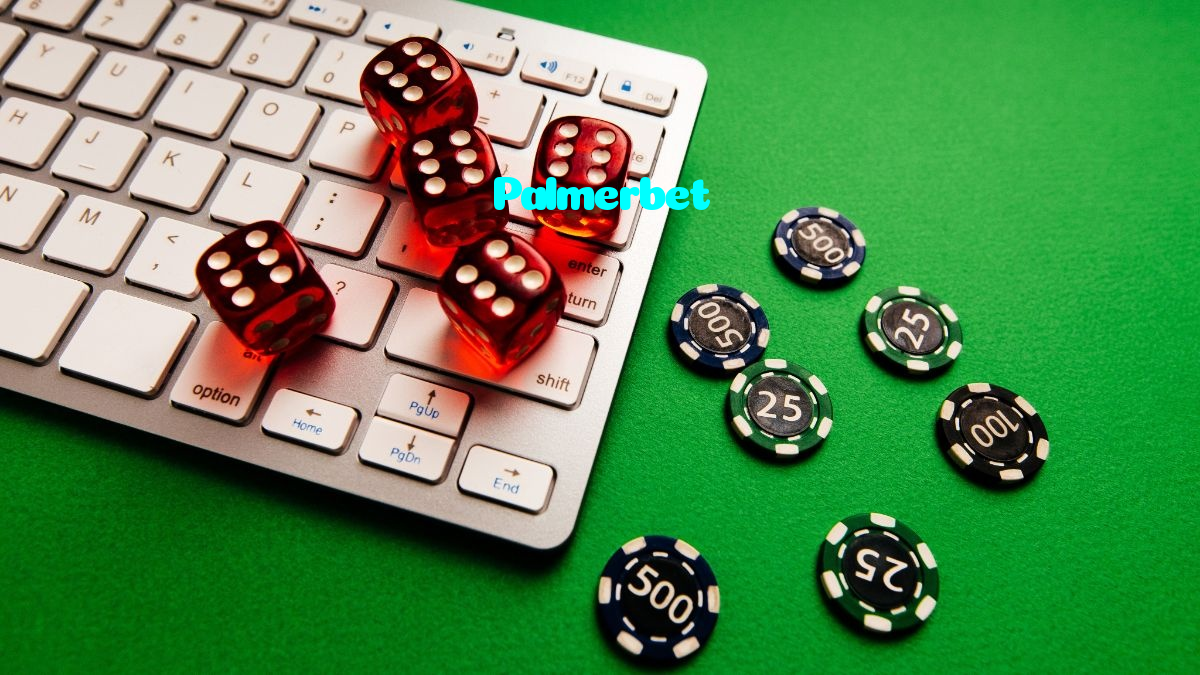 Palmerbet casino presented on mobile device in Pakistan with slots and live games